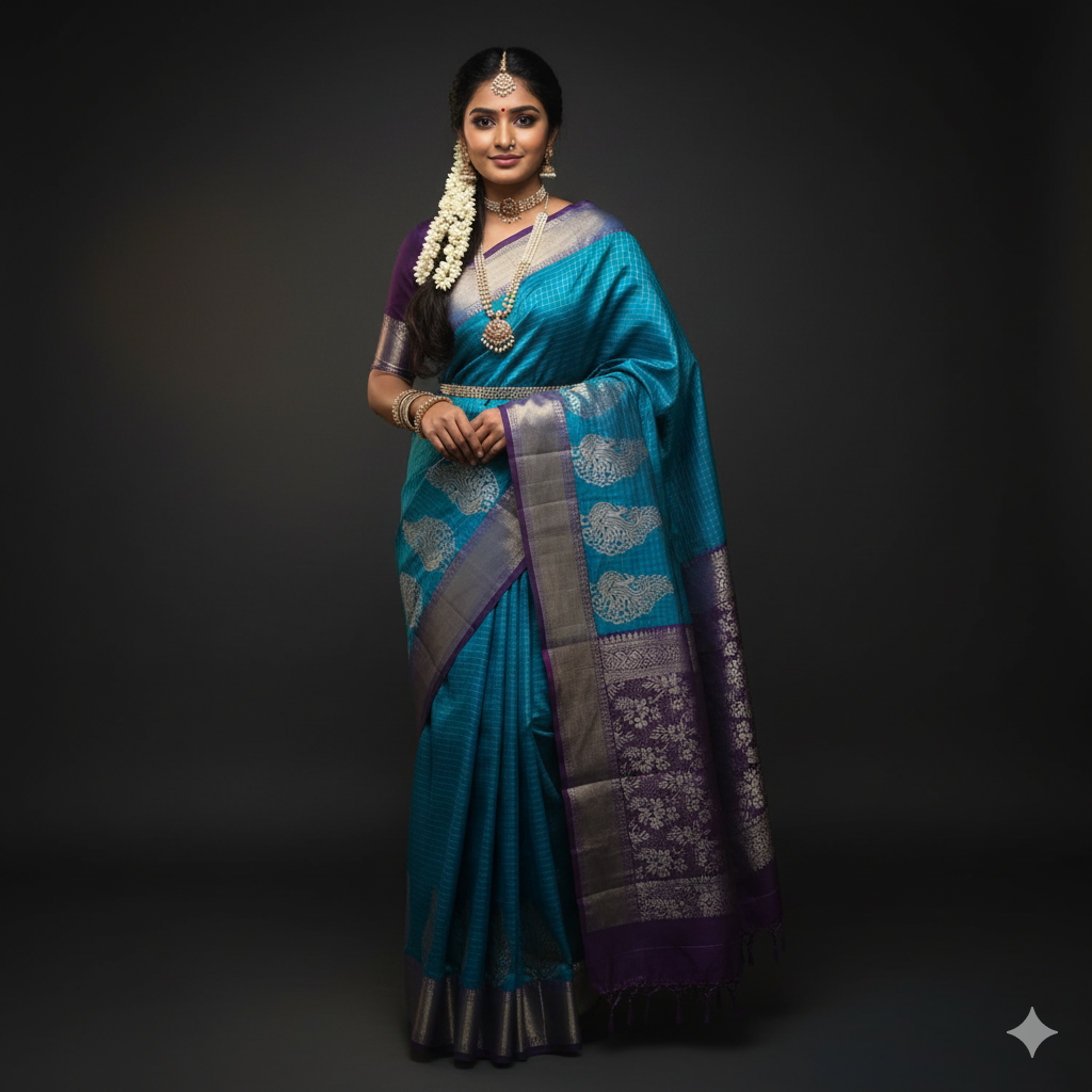 Sequin Saree